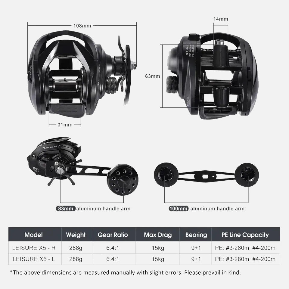 Long Casting Baitcasting Reel