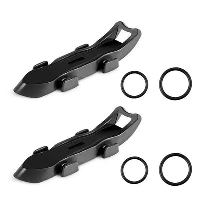 1/2/4 Sets Magnetic Fishing Lure Hook Holder with Rubber Rings