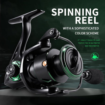 Anti-Reverse CNC Fishing Reel