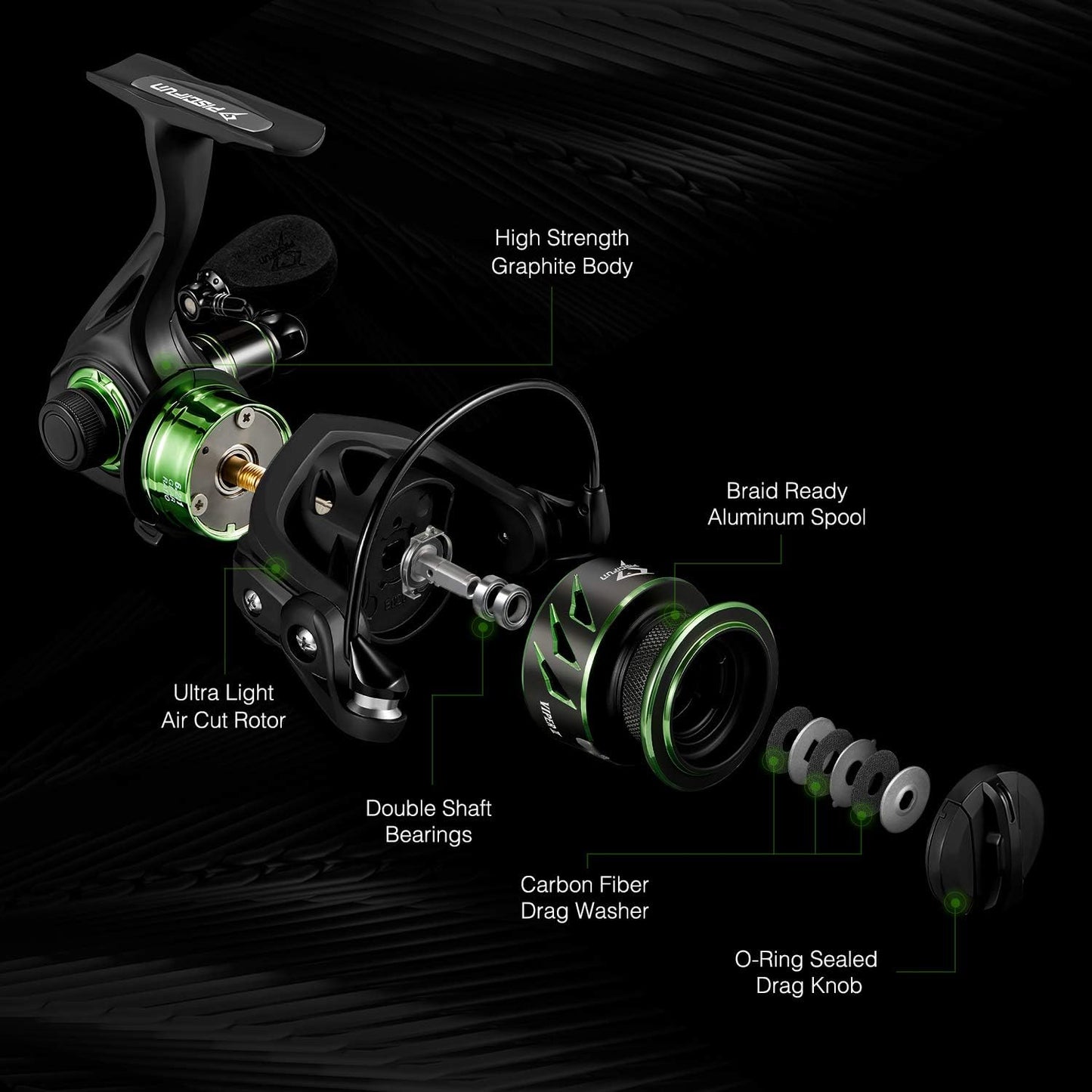 Anti-Reverse CNC Fishing Reel