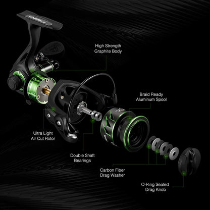 Anti-Reverse CNC Fishing Reel
