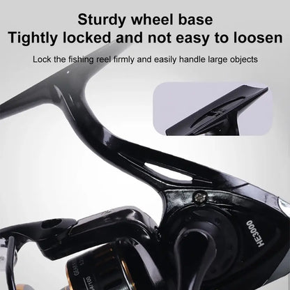 Ultra-Light CNC Spinning Fishing Reel