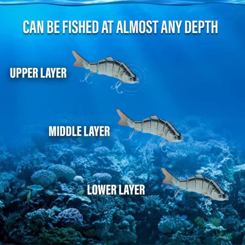 100mm 19.5g Lifelike Swimbait