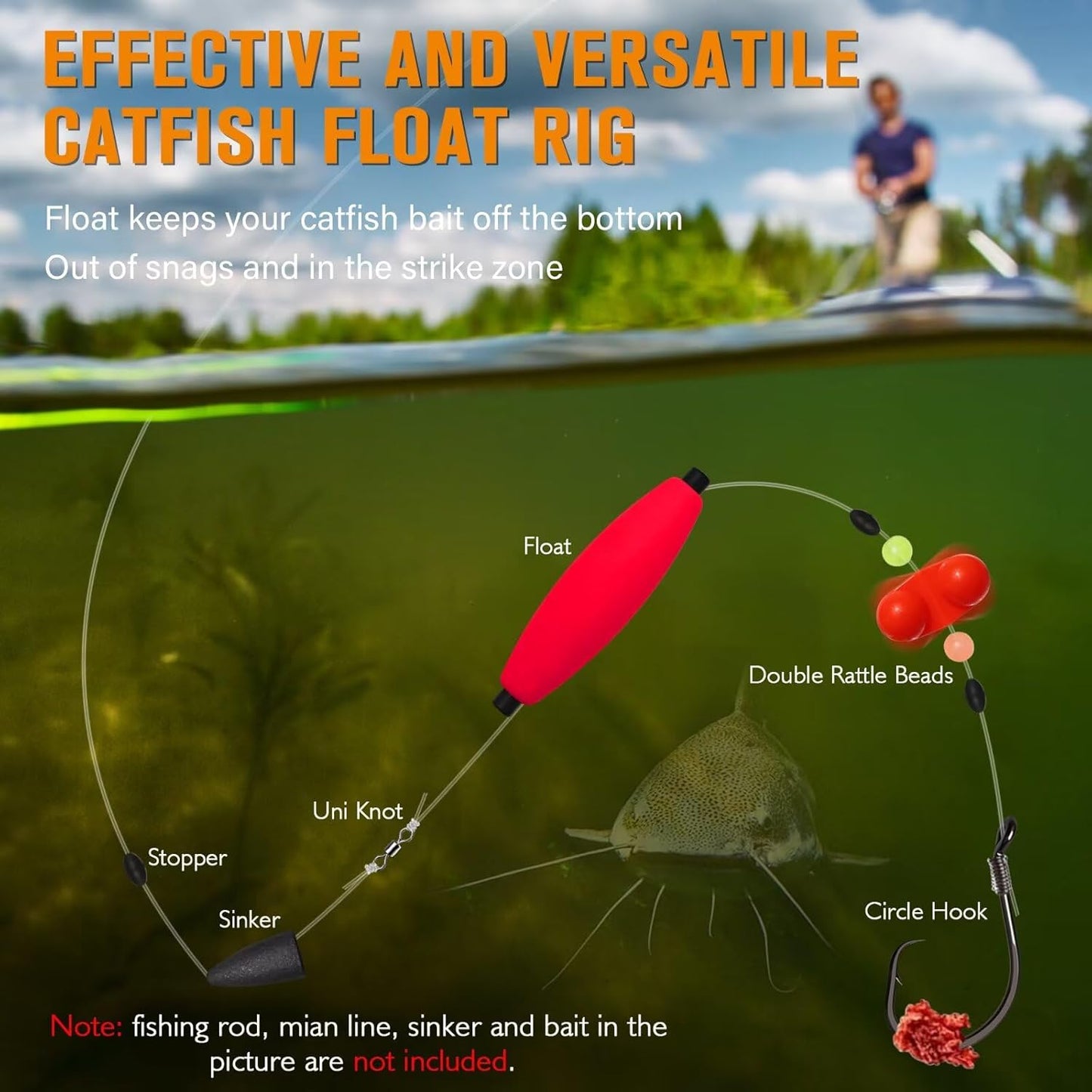 Catfish Fishing Set (3Pcs)